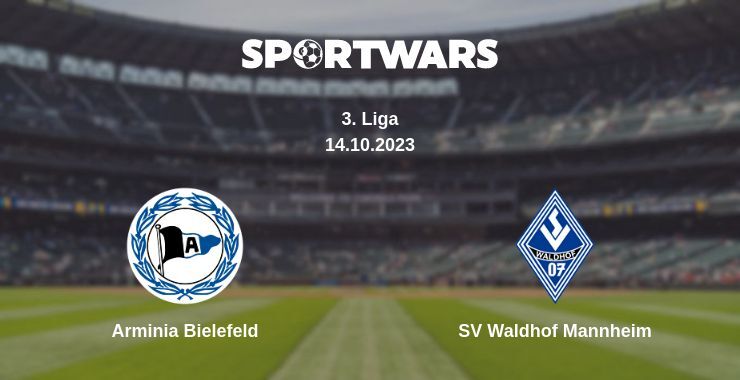 Arminia Bielefeld — SV Waldhof Mannheim watch online for free 14.10.2023