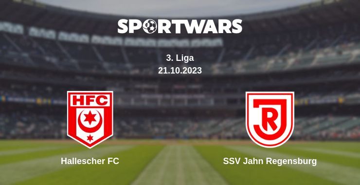 Hallescher FC — SSV Jahn Regensburg watch online for free 21.10.2023