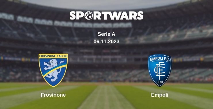 Frosinone — Empoli watch online for free 06.11.2023