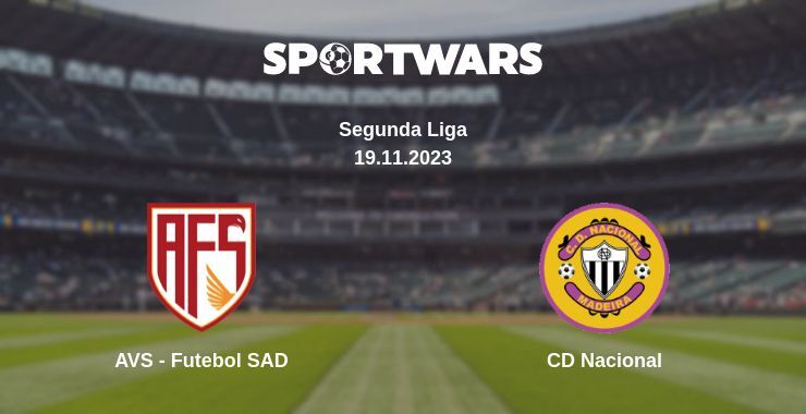 AVS - Futebol SAD — CD Nacional watch online for free 19.11.2023