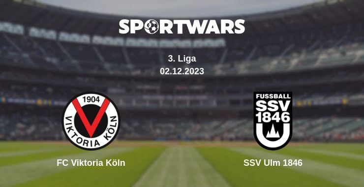 FC Viktoria Köln — SSV Ulm 1846 watch online for free 02.12.2023