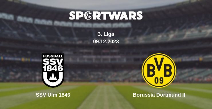 SSV Ulm 1846 — Borussia Dortmund II watch online for free 09.12.2023