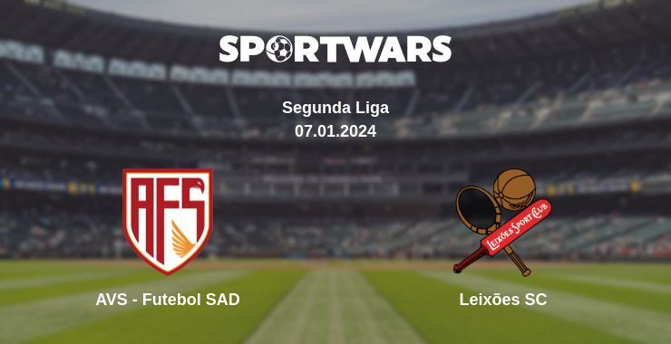 AVS - Futebol SAD — Leixões SC watch online for free 07.01.2024