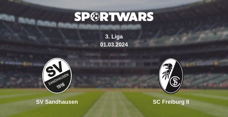 SV Sandhausen — SC Freiburg II watch online for free 01.03.2024