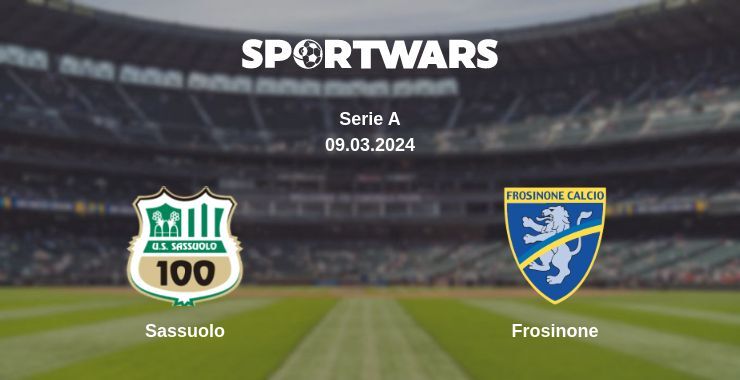 Sassuolo — Frosinone watch online for free 09.03.2024