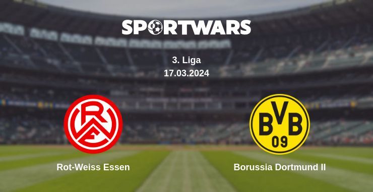 Rot-Weiss Essen — Borussia Dortmund II watch online for free 17.03.2024