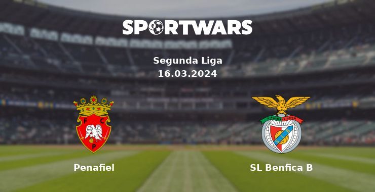 Penafiel — SL Benfica B watch online for free 16.03.2024