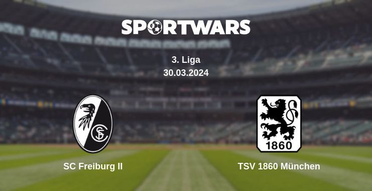 SC Freiburg II — TSV 1860 München watch online for free 30.03.2024