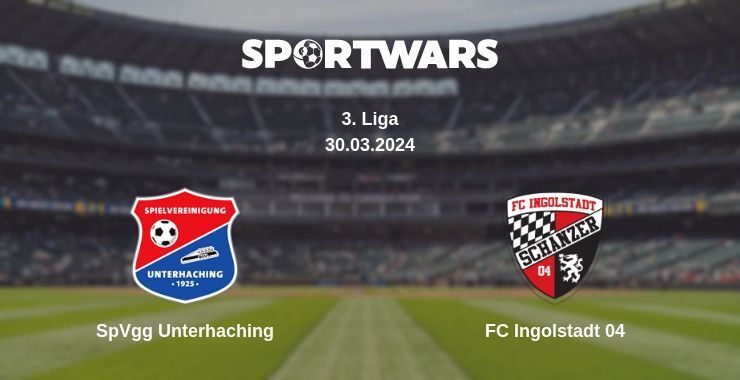 SpVgg Unterhaching — FC Ingolstadt 04 watch online for free 30.03.2024