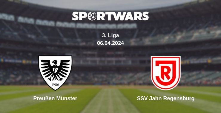 Preußen Münster — SSV Jahn Regensburg watch online for free 06.04.2024