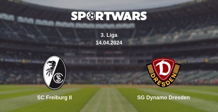 SC Freiburg II — SG Dynamo Dresden watch online for free 14.04.2024