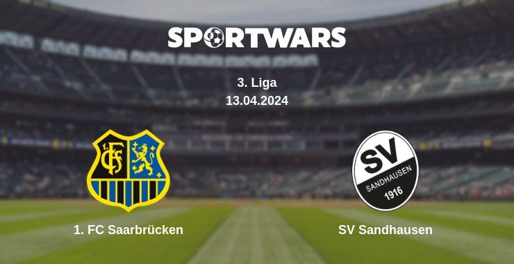 1. FC Saarbrücken — SV Sandhausen watch online for free 13.04.2024