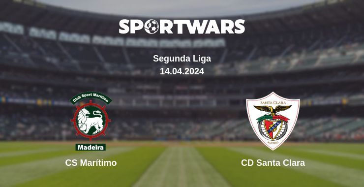 Result of the CS Marítimo — CD Santa Clara match, 14.04.2024