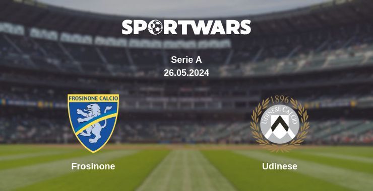 Frosinone — Udinese watch online for free 26.05.2024