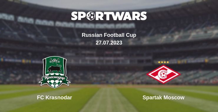 FC Krasnodar — Spartak Moscow watch online for free 27.07.2023