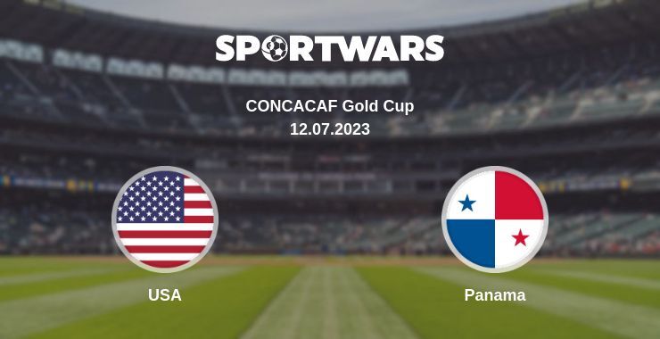 Result of the USA — Panama match, 12.07.2023