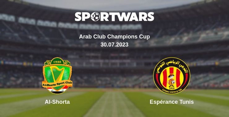 Al-Shorta — Espérance Tunis watch online for free 30.07.2023