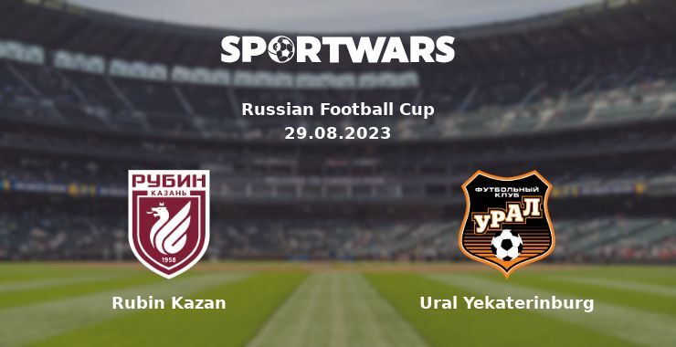 Rubin Kazan — Ural Yekaterinburg watch online for free 29.08.2023