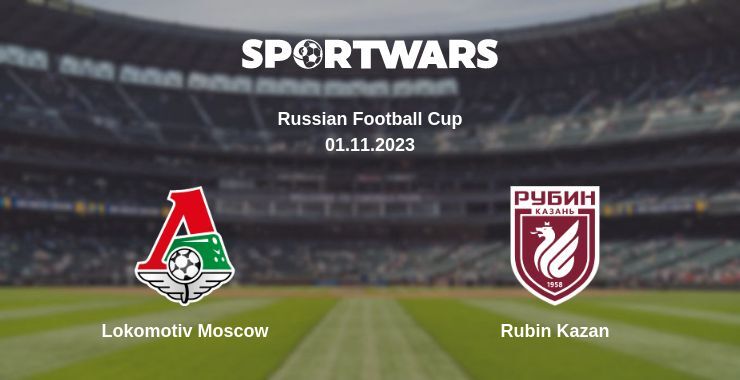 Lokomotiv Moscow — Rubin Kazan watch online for free 01.11.2023