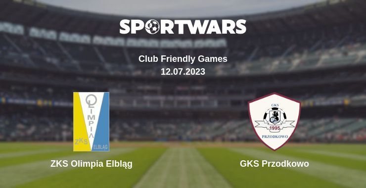 Result of the ZKS Olimpia Elbląg — GKS Przodkowo match, 12.07.2023