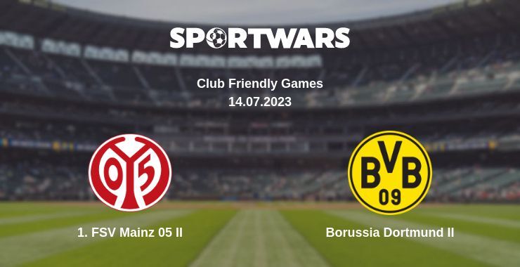 1. FSV Mainz 05 II — Borussia Dortmund II watch online for free 14.07.2023