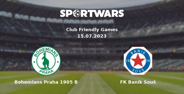 Bohemians Praha 1905 B — FK Baník Souš watch online for free 15.07.2023