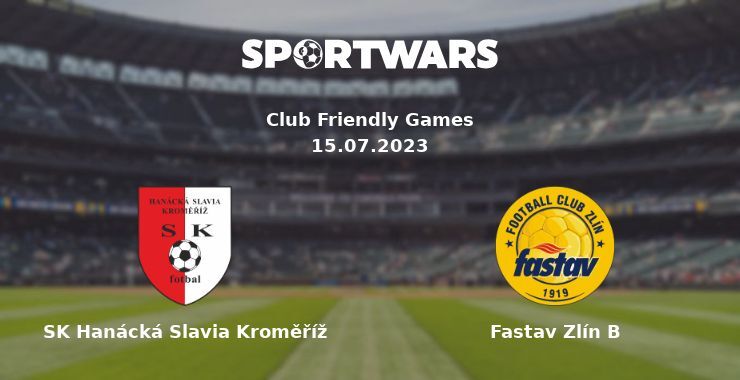 SK Hanácká Slavia Kroměříž — Fastav Zlín B watch online for free 15.07.2023