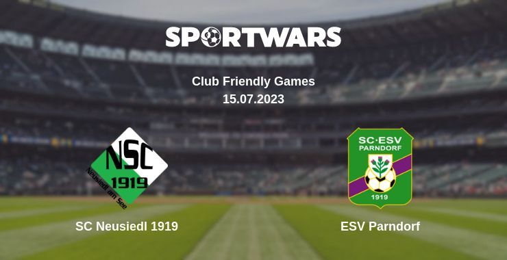 SC Neusiedl 1919 — ESV Parndorf watch online for free 15.07.2023