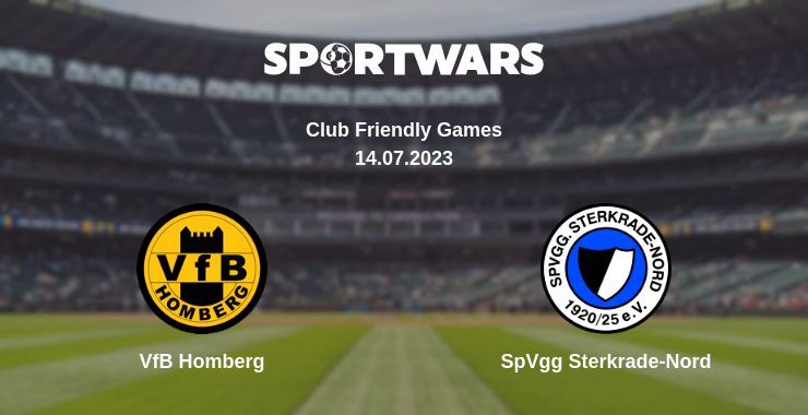 VfB Homberg — SpVgg Sterkrade-Nord watch online for free 14.07.2023