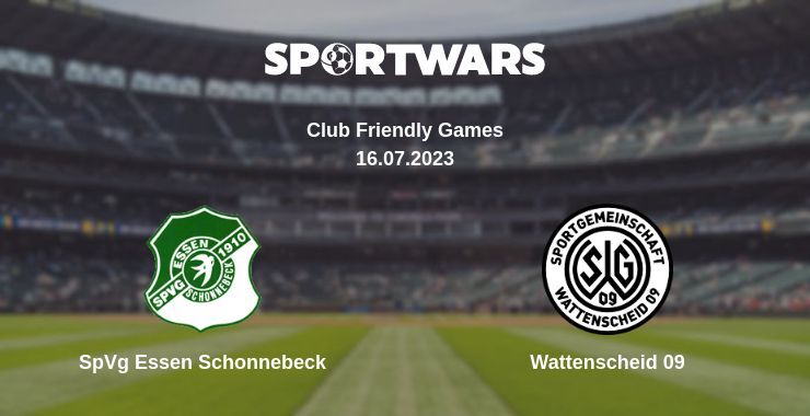 SpVg Essen Schonnebeck — Wattenscheid 09 watch online for free 16.07.2023