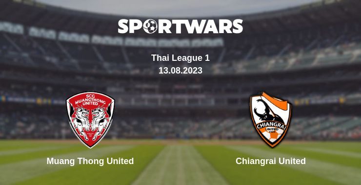 Muang Thong United — Chiangrai United watch online for free 13.08.2023