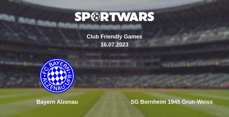 Bayern Alzenau — SG Bornheim 1945 Grun-Weiss watch online for free 16.07.2023