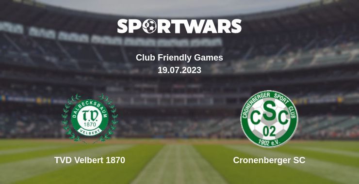 TVD Velbert 1870 — Cronenberger SC watch online for free 19.07.2023