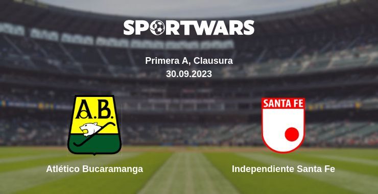 Atlético Bucaramanga — Independiente Santa Fe watch online for free 30.09.2023