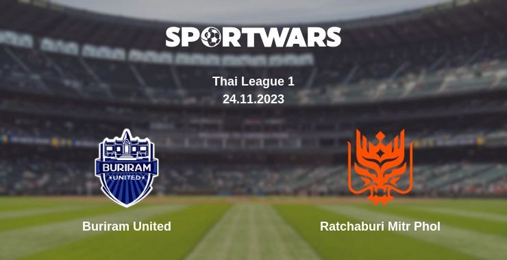 Buriram United — Ratchaburi Mitr Phol watch online for free 24.11.2023