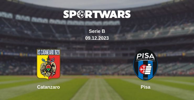 Catanzaro — Pisa watch online for free 09.12.2023