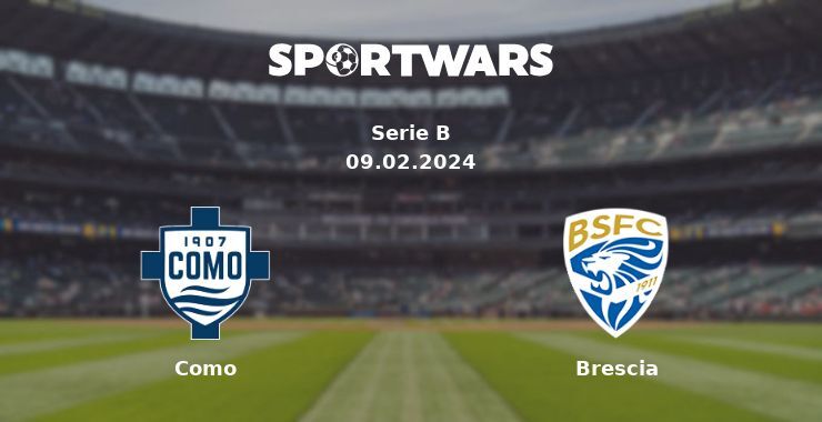 Como — Brescia, where to watch online broadcast