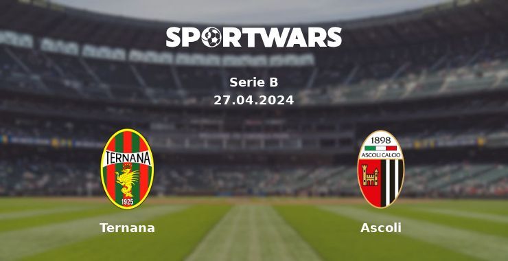 Ternana — Ascoli watch online for free 27.04.2024