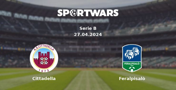 Cittadella — Feralpisalò watch online for free 27.04.2024