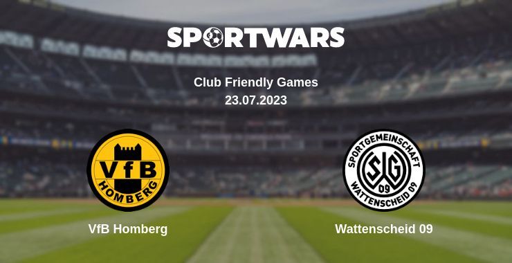 VfB Homberg — Wattenscheid 09 watch online for free 23.07.2023