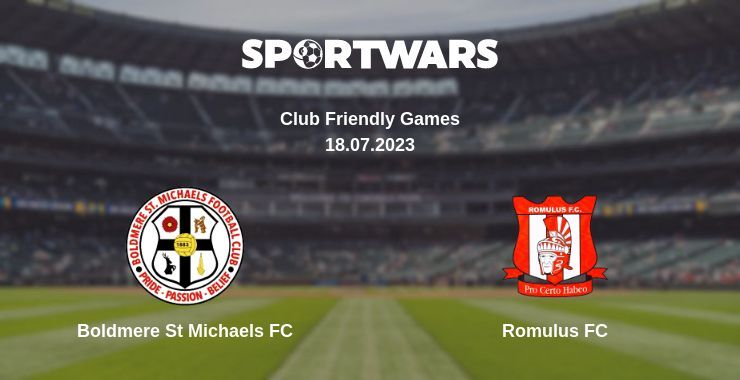 Boldmere St Michaels FC — Romulus FC watch online for free 18.07.2023