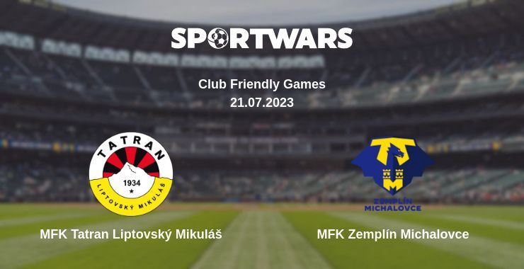 MFK Tatran Liptovský Mikuláš — MFK Zemplín Michalovce watch online for free 21.07.2023