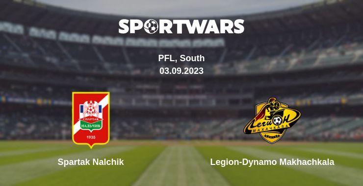 Spartak Nalchik — Legion-Dynamo Makhachkala watch online for free 03.09.2023