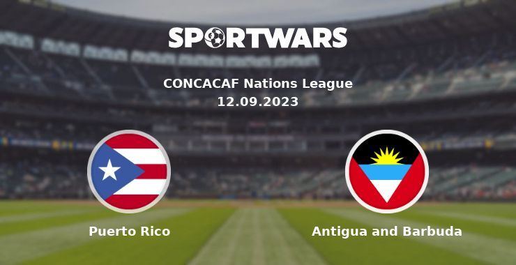 Puerto Rico — Antigua and Barbuda watch online for free 12.09.2023