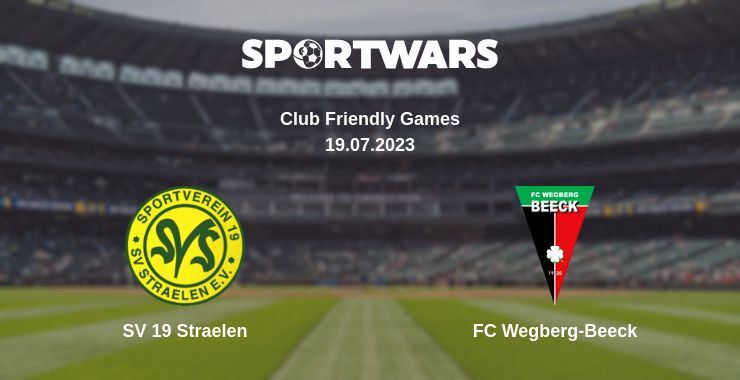 SV 19 Straelen — FC Wegberg-Beeck watch online for free 19.07.2023