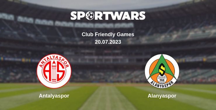 Antalyaspor — Alanyaspor watch online for free 20.07.2023