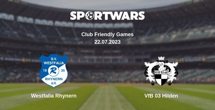 Westfalia Rhynern — VfB 03 Hilden watch online for free 22.07.2023