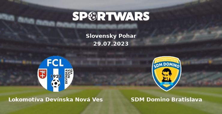 Lokomotíva Devínska Nová Ves — SDM Domino Bratislava watch online for free 29.07.2023