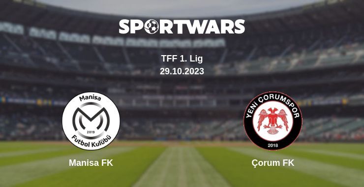 Manisa FK — Çorum FK watch online for free 29.10.2023