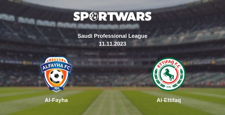 Al-Fayha — Al-Ettifaq watch online for free 11.11.2023